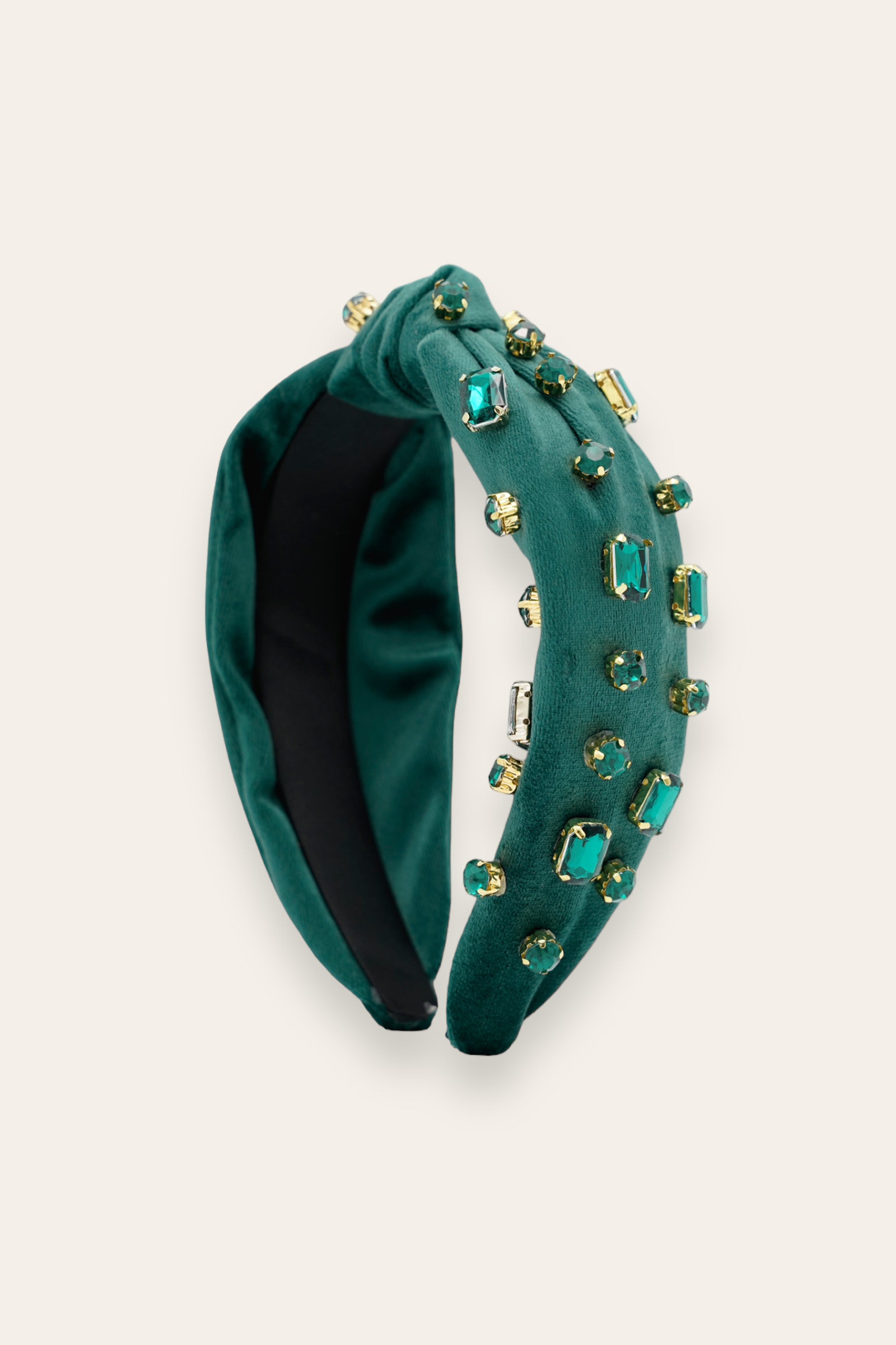 Carole Headband - Dark Green