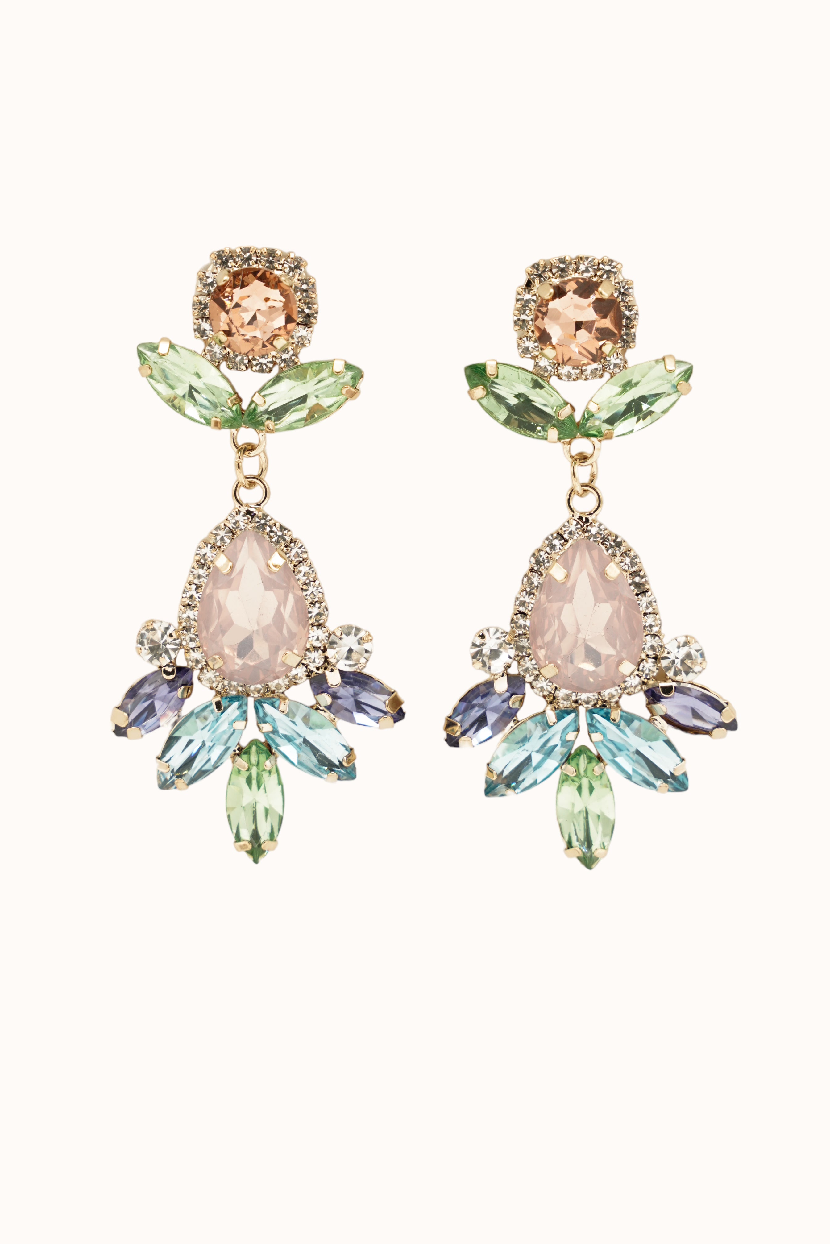 Lea Earrings - Pink