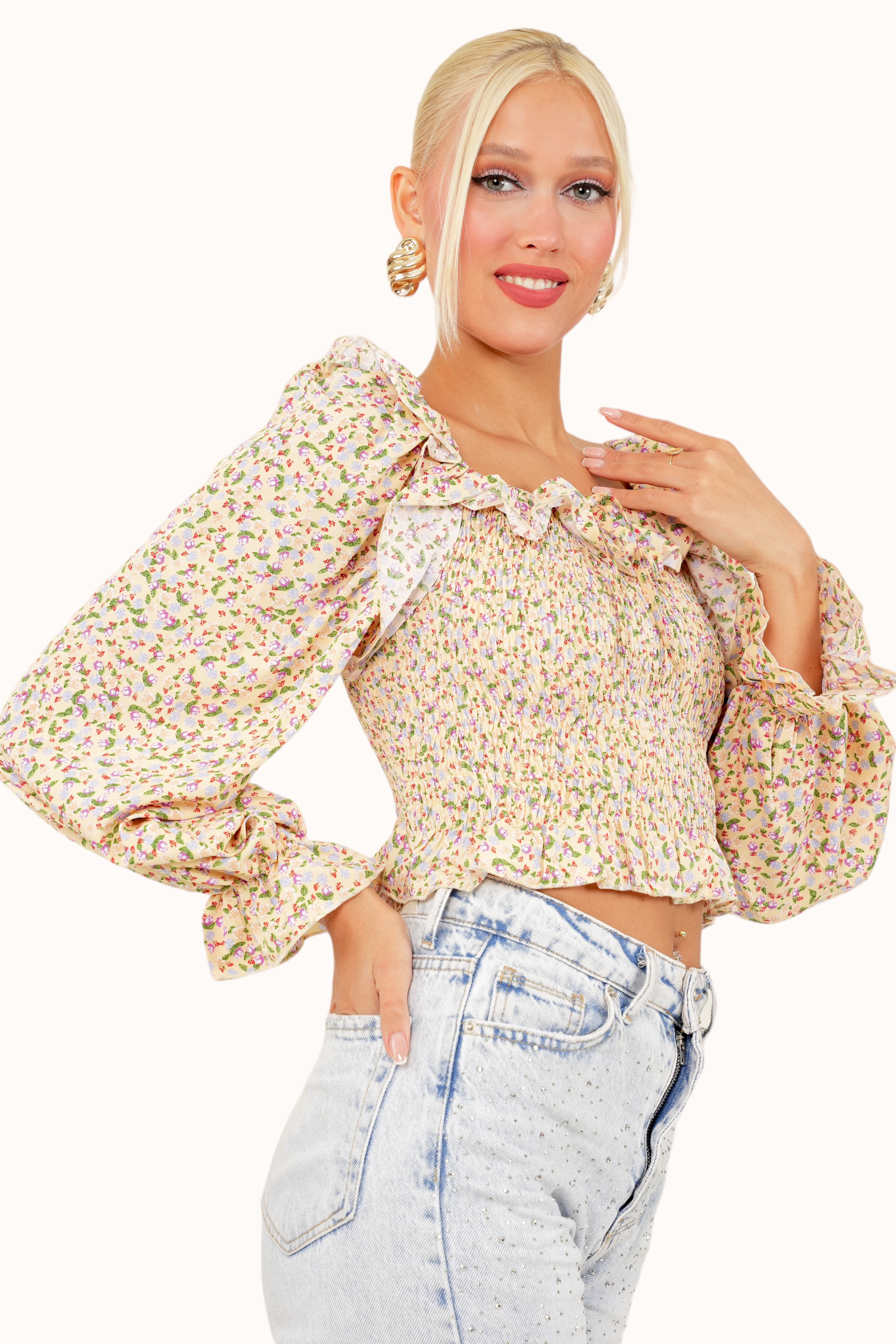 Flower cutie Top