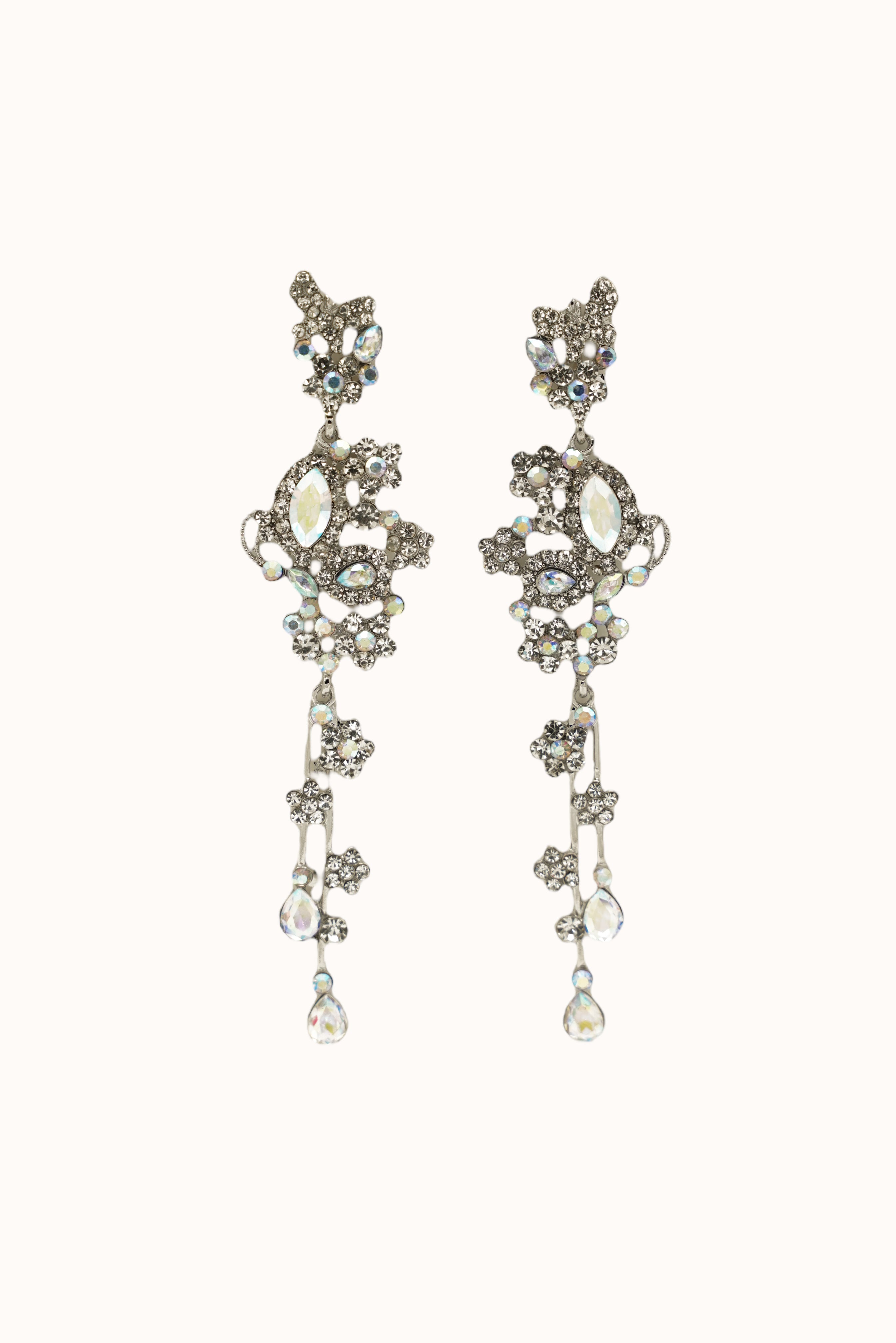 Saria Earrings - Silver