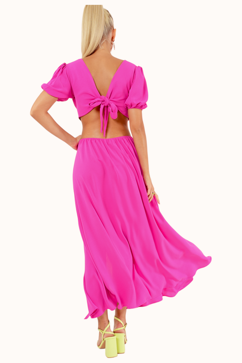 Olly Dress - Fuchsia