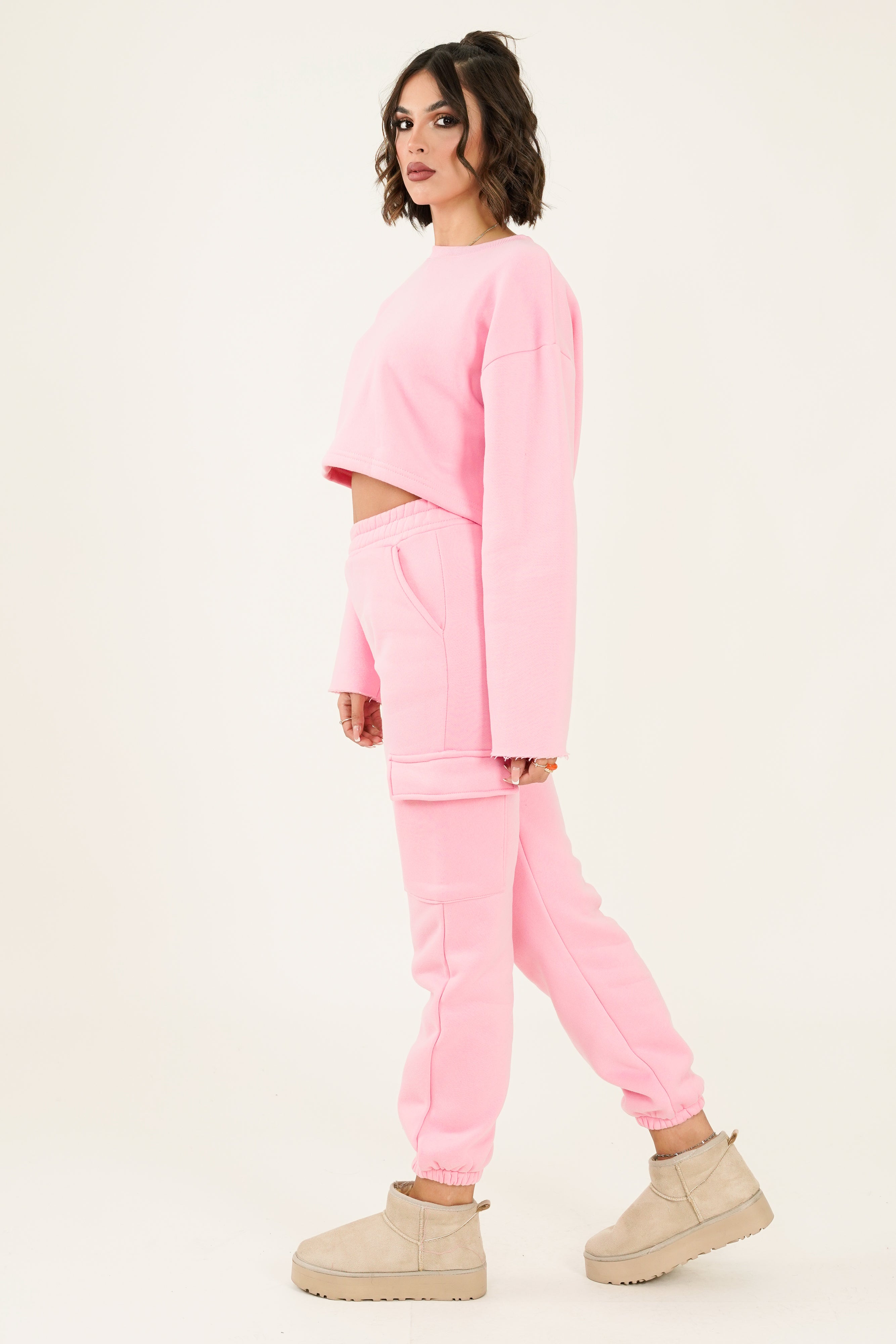 Gracia Trouser - Baby Pink