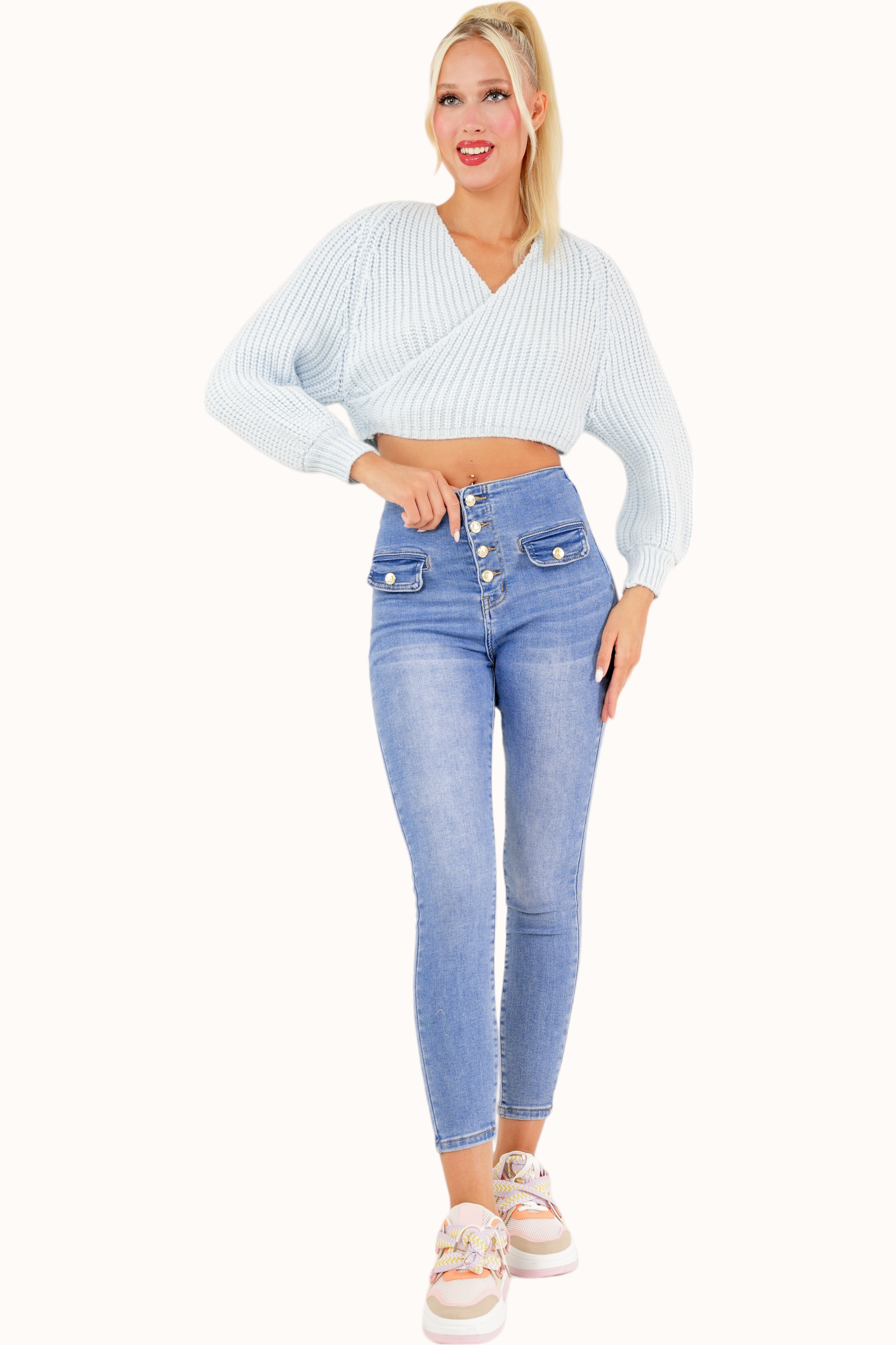 Kaan Sweater - Light Blue