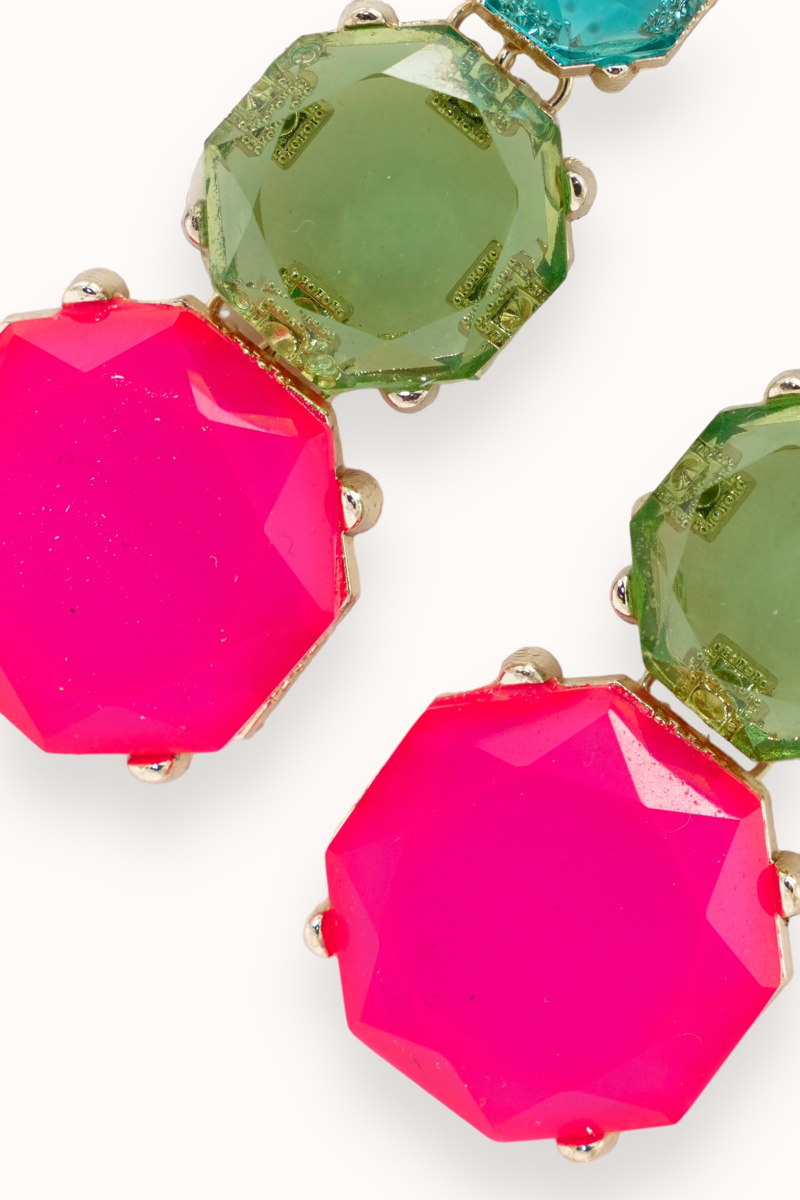 Heidy Earrings - Fuchsia