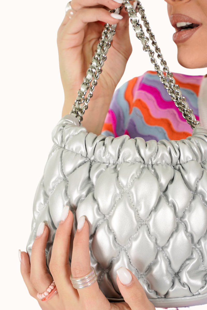 Sahar Bag - Silver