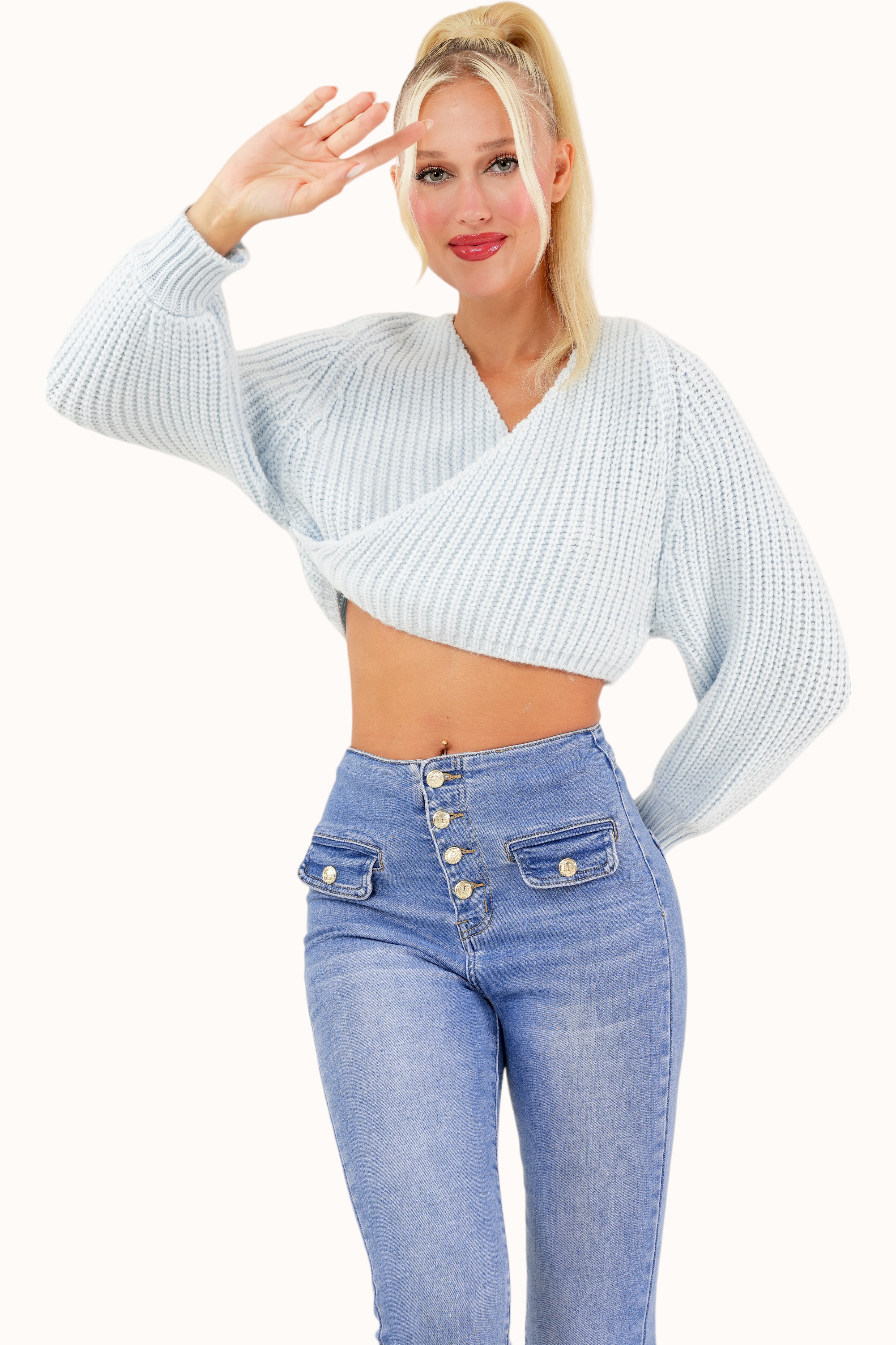 Kaan Sweater - Light Blue