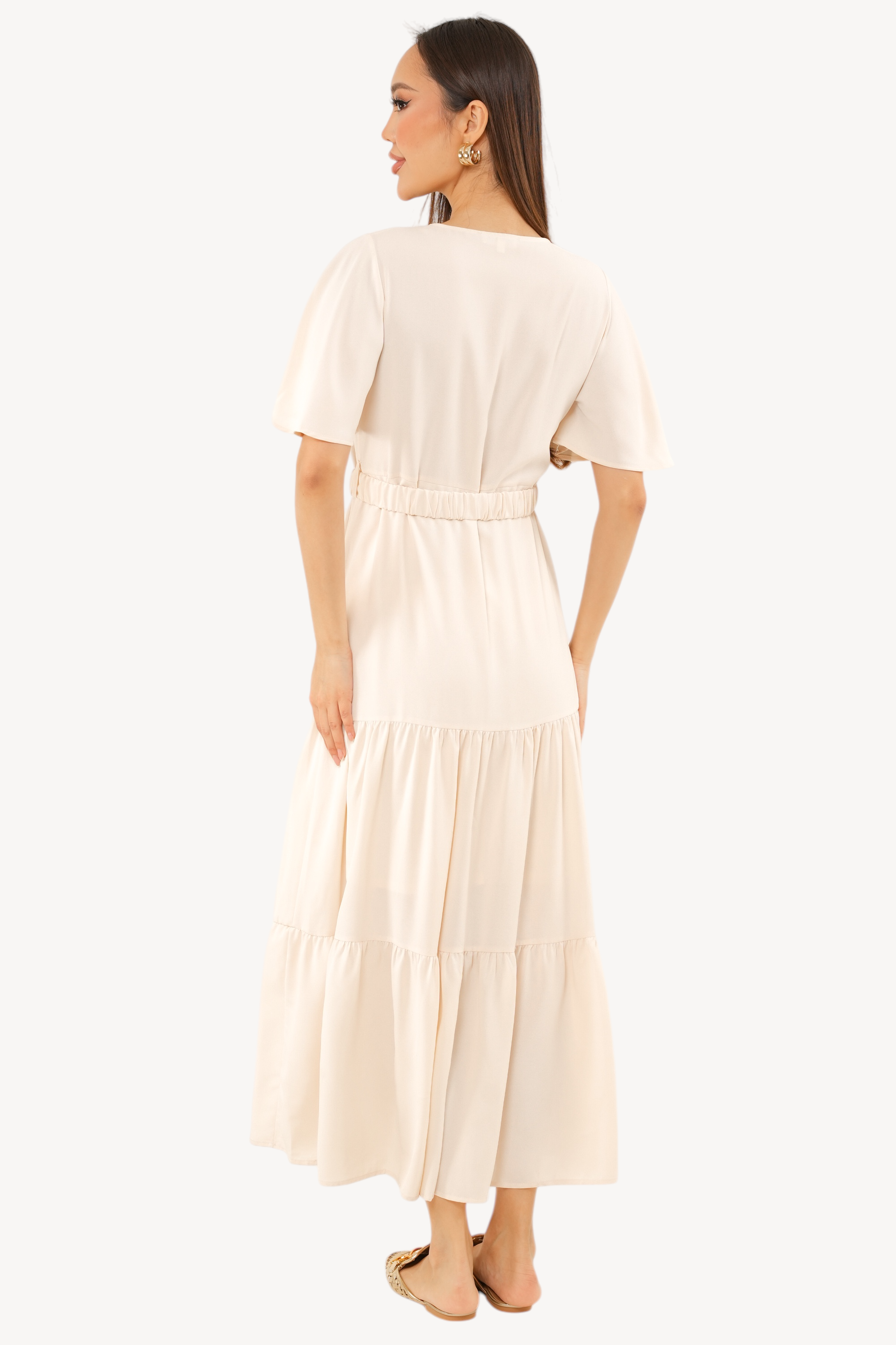 Eugenie Dress - Creme