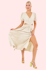 Olly Dress - Beige