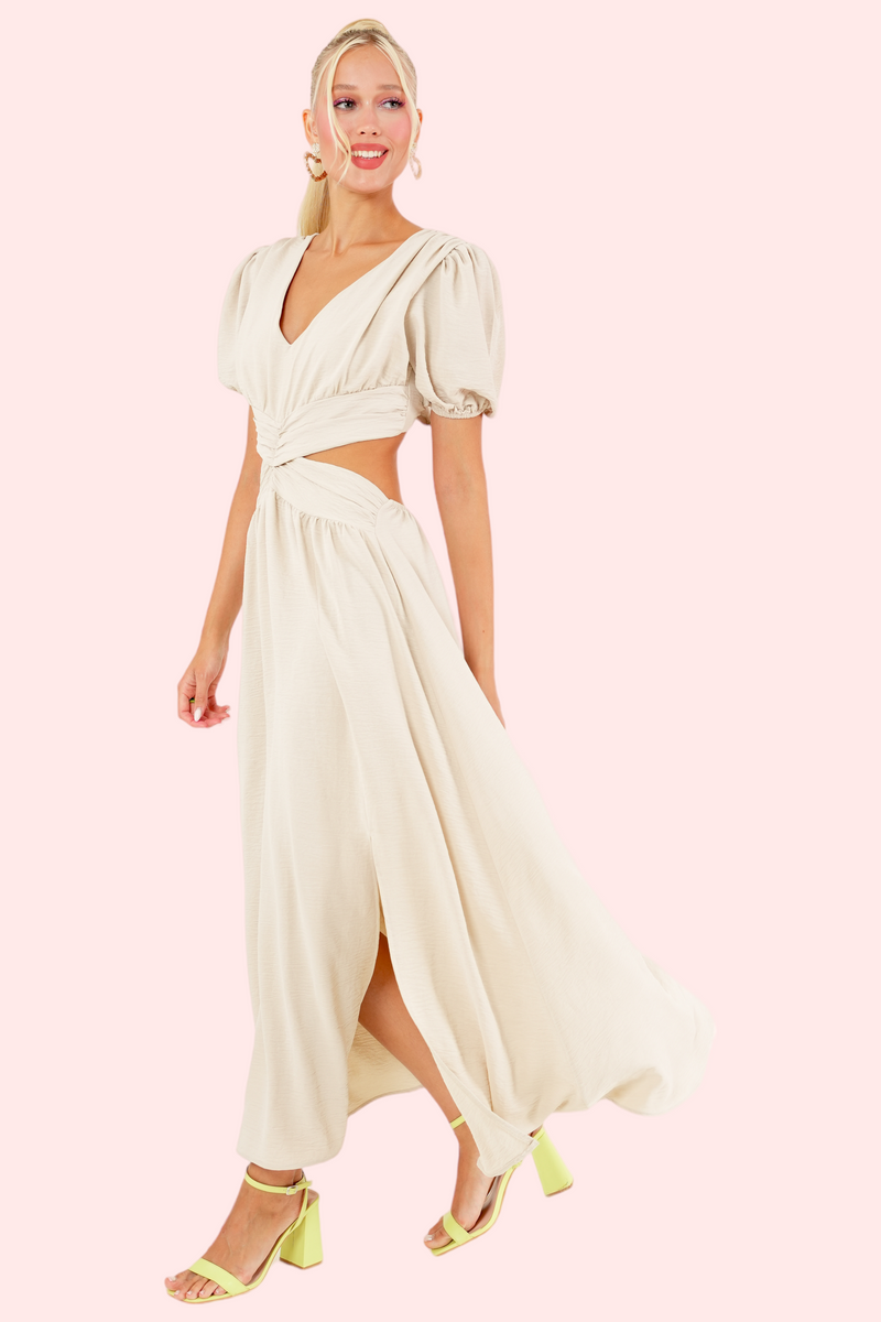 Olly Dress - Beige