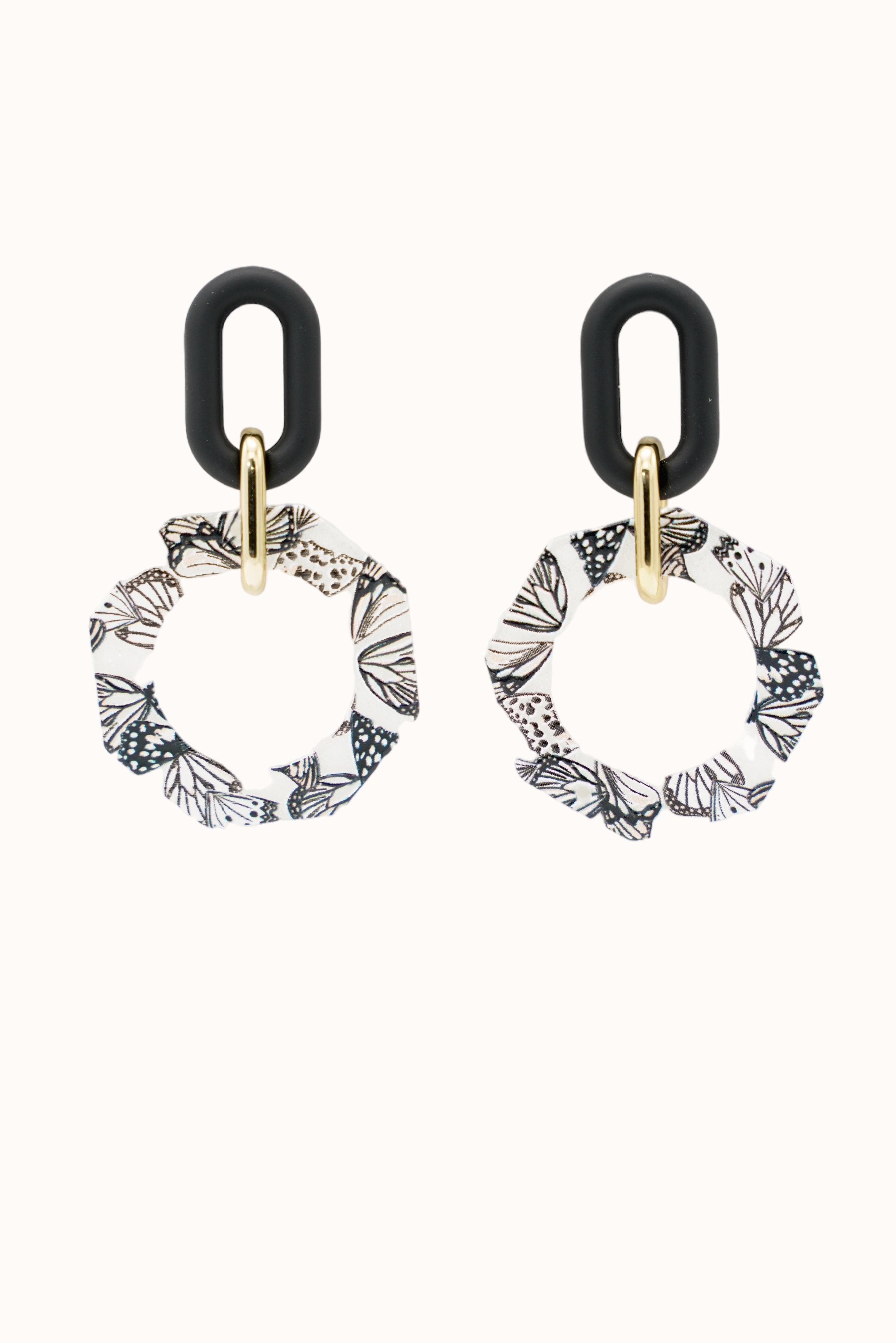 Jessica Earrings - Black