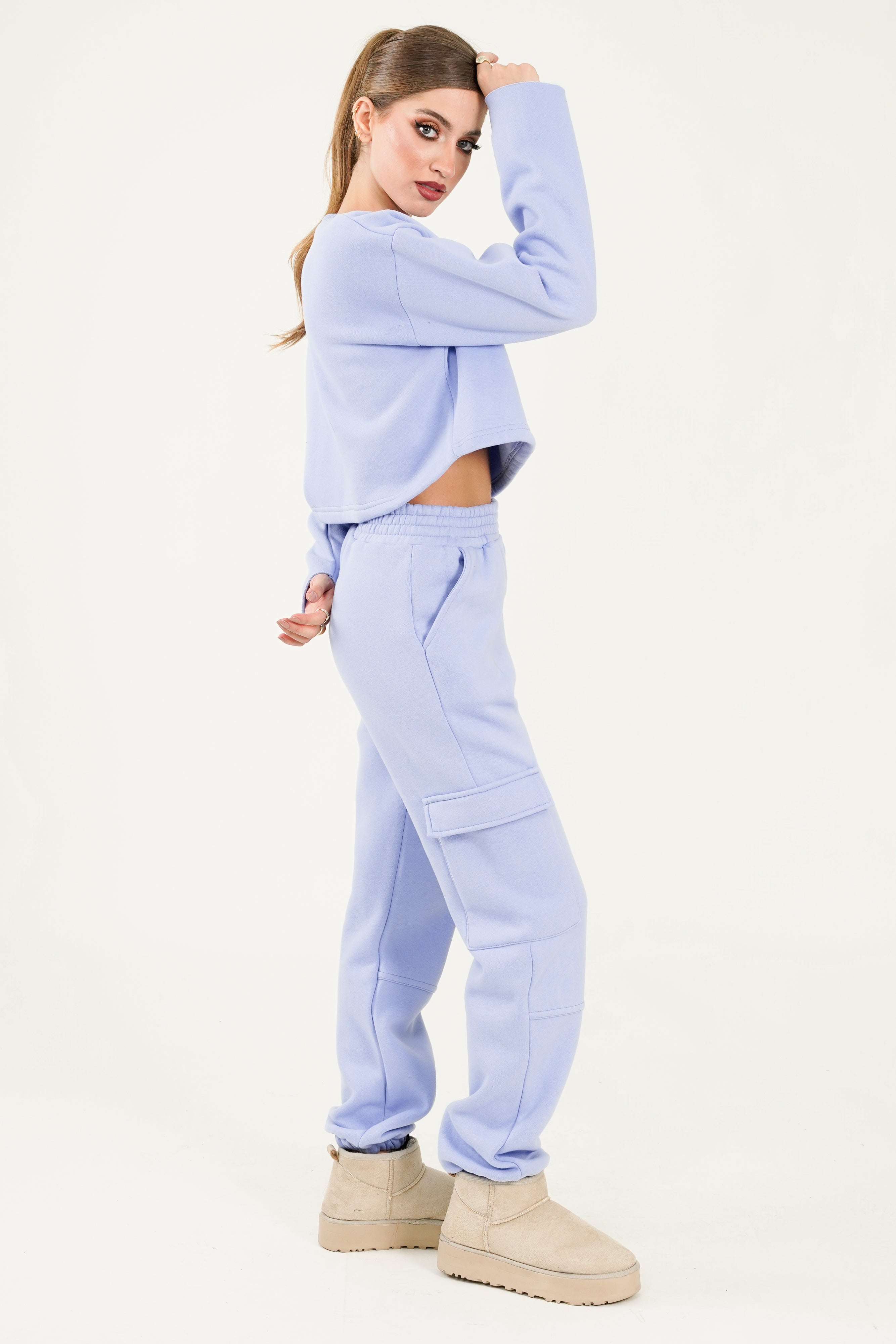 Diletta Trouser - Light Blue