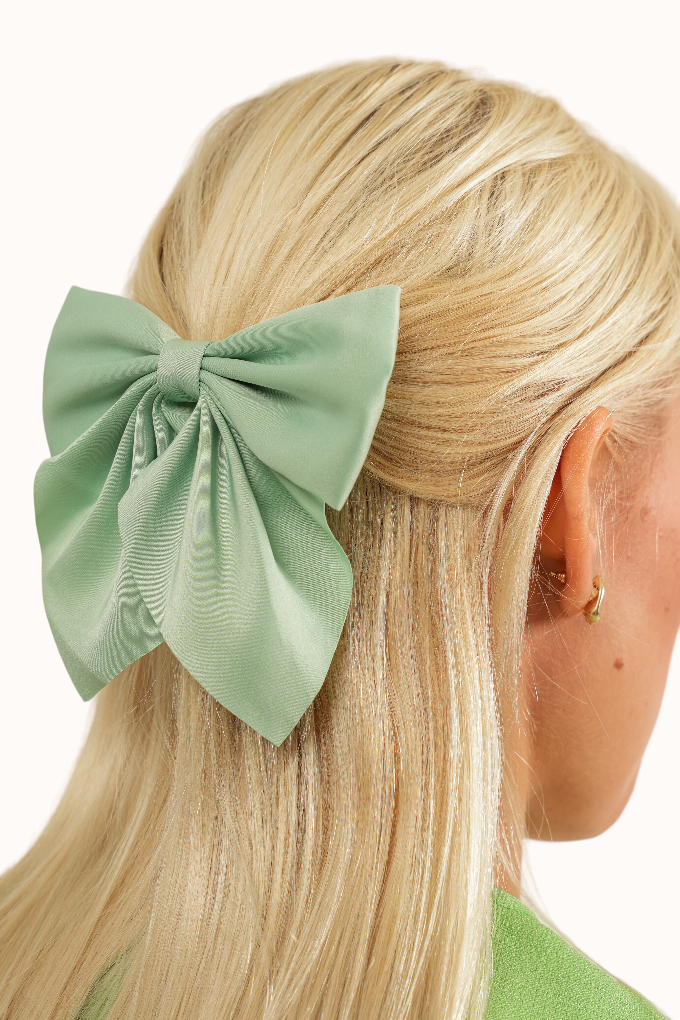 Emily Hair Clip - Green