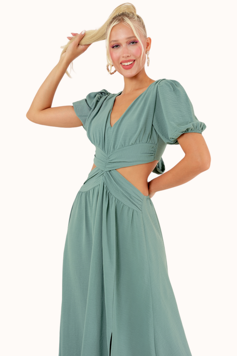 Olly Dress - Green