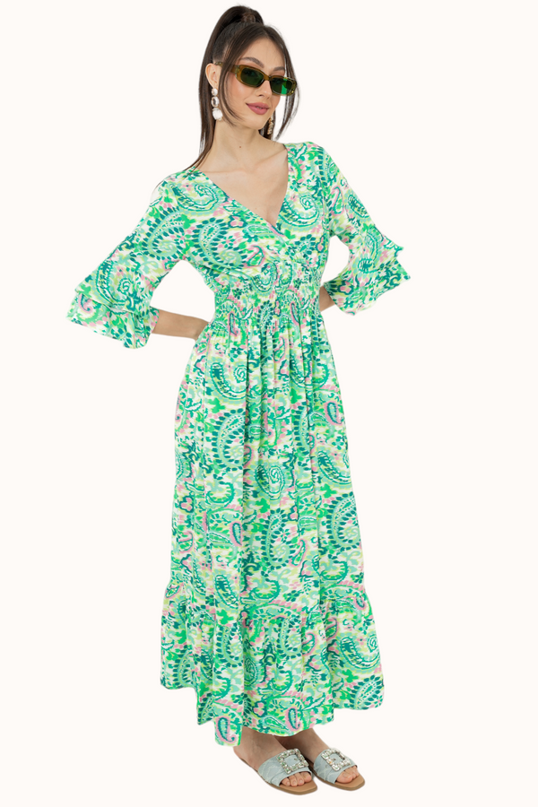 Tatiana Dress - Green