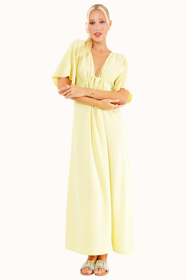 Victoria Dress - Yellow