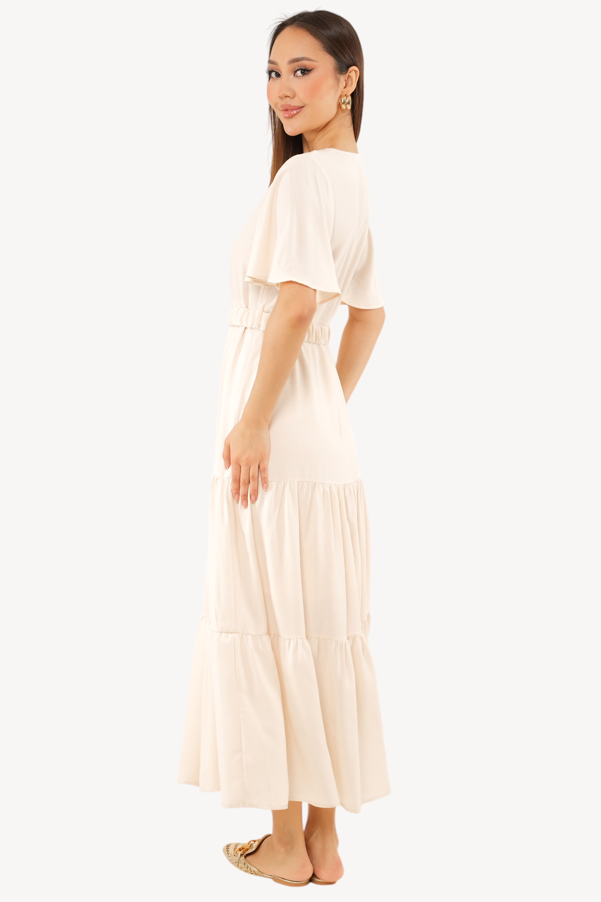 Eugenie Dress - Creme