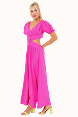 Olly Dress - Fuchsia