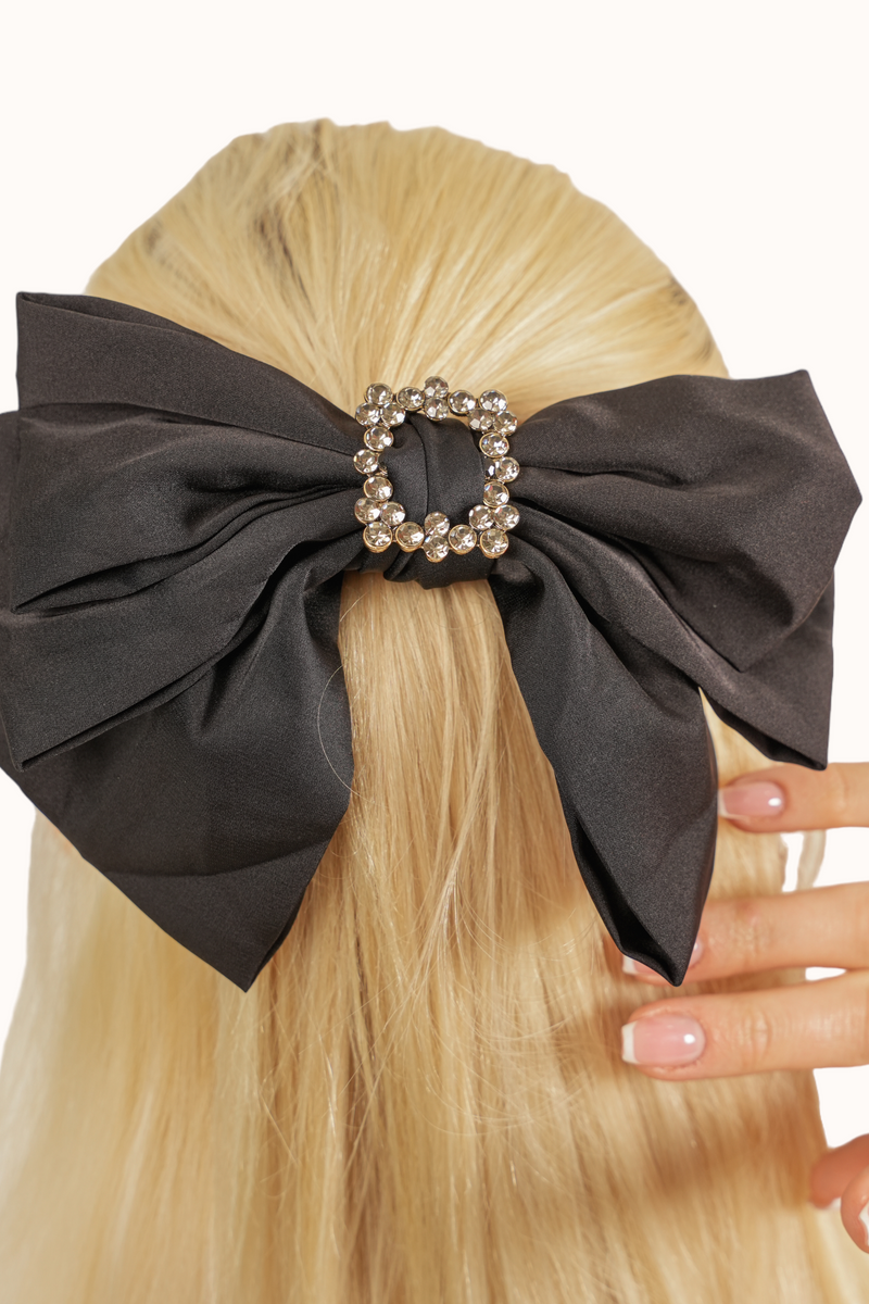 Arina Hair Clip - Black