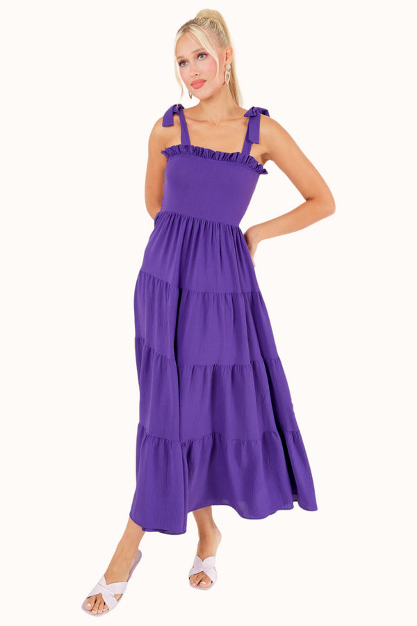 Lora Dress - Purple
