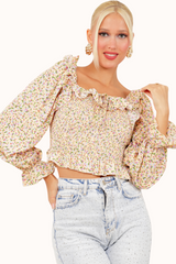 Flower cutie Top