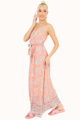 Romana Dress - Peach