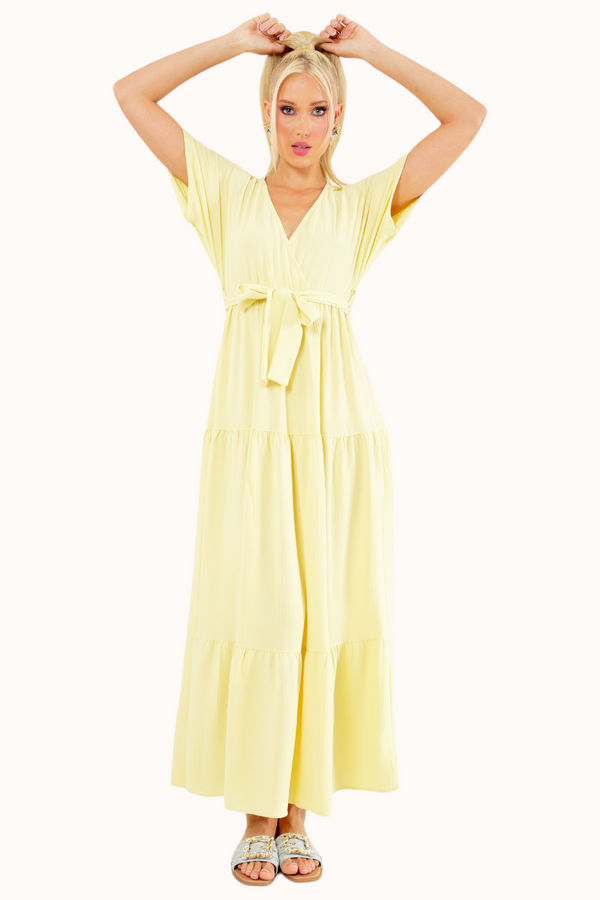 Liva Dress - Yellow