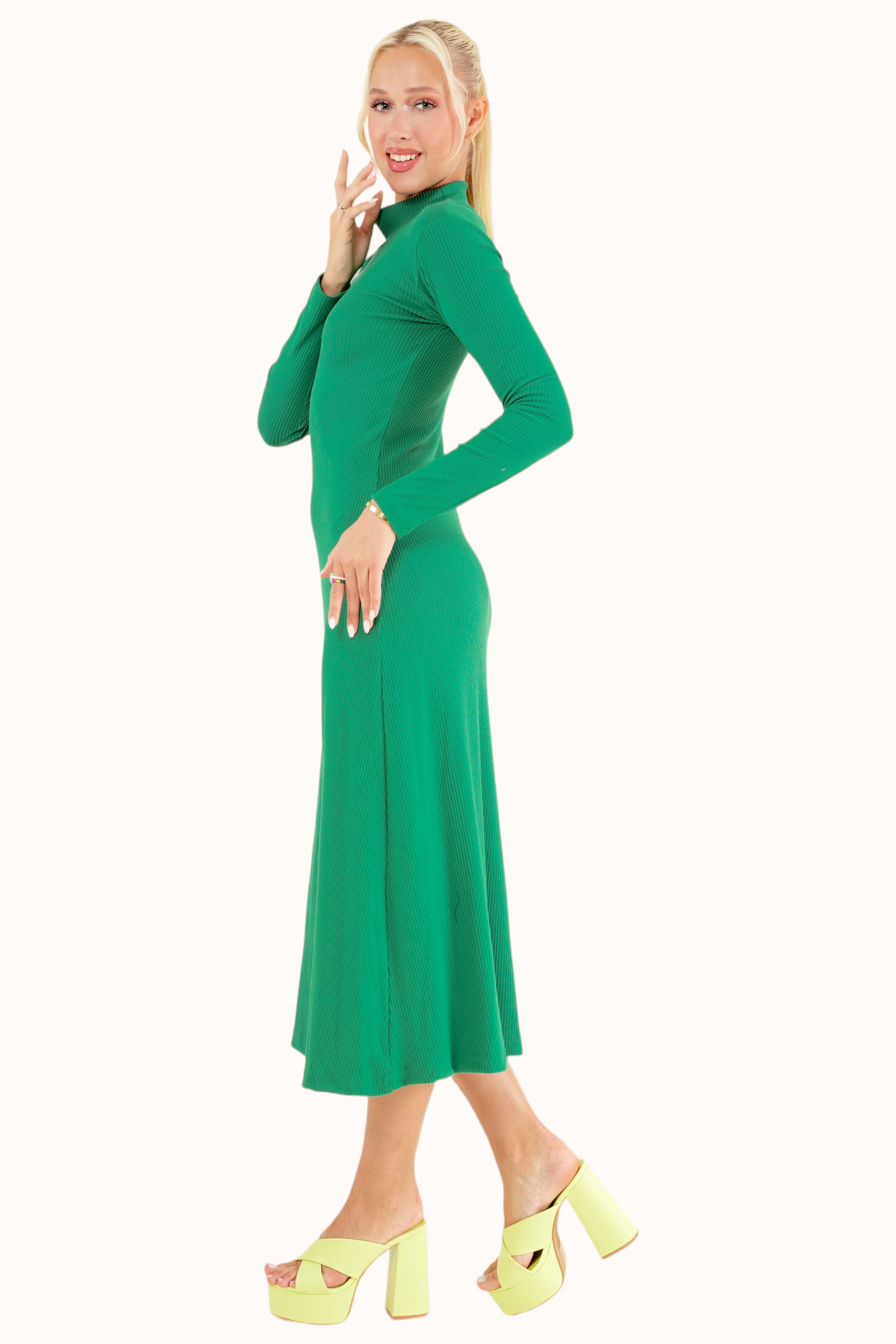 Yanis Dress - Green