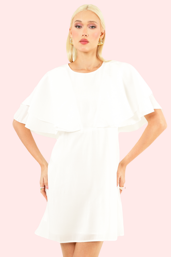 Nonna Dress - White