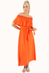 Emily Dress - Orange