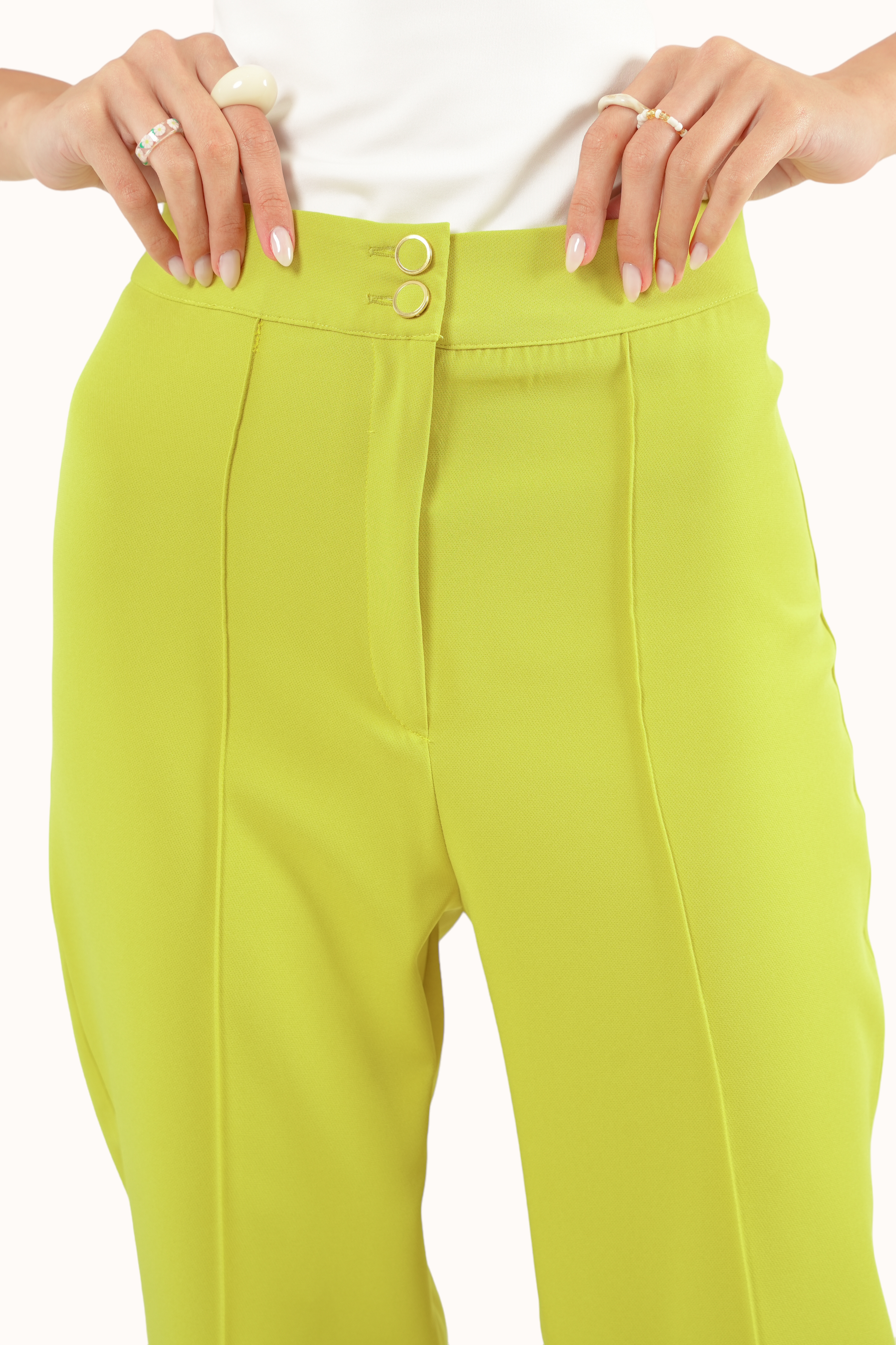 Dana Pants - Pistachio Green