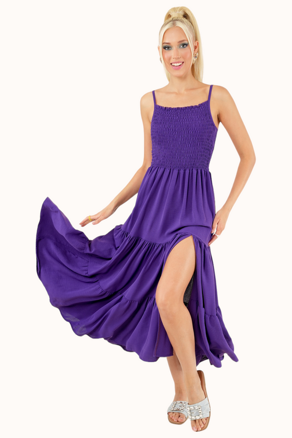 Sienna Dress - Purple