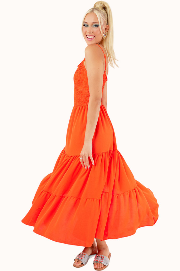 Sienna Dress - Orange