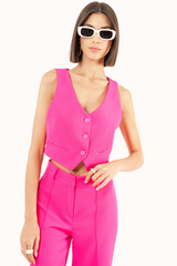 Inna Gilet - Fuchsia