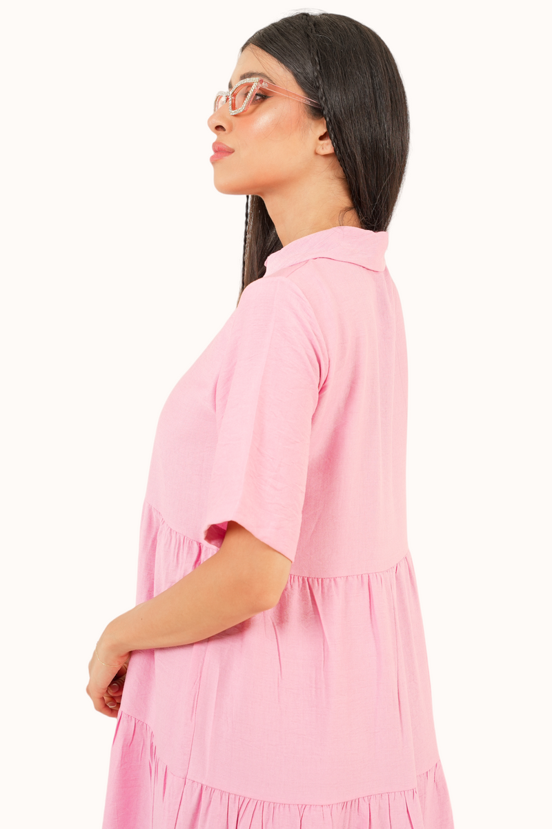 Athena Dress - Pink