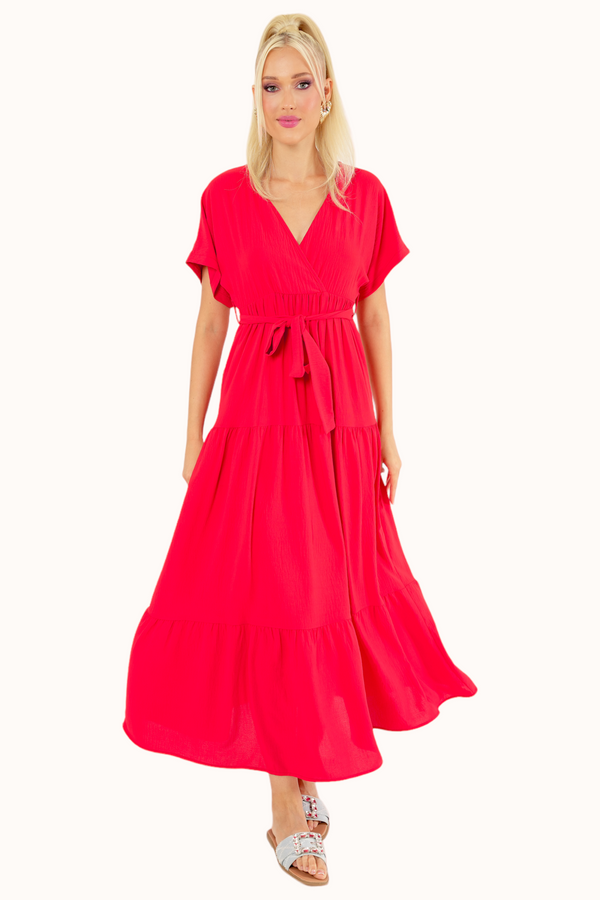 Liva Dress - Red