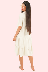 Athena Dress - Beige