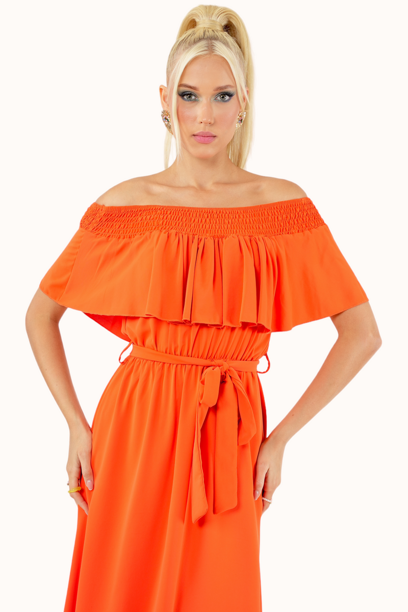 Emily Dress - Orange