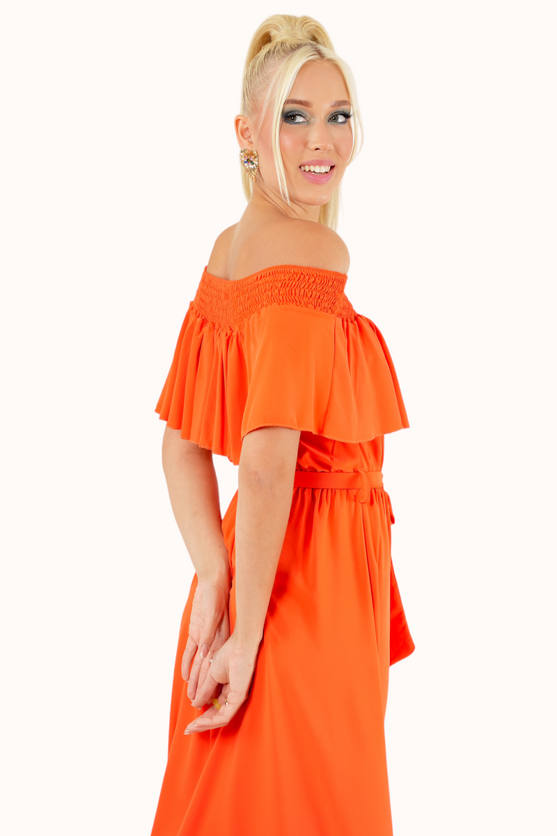 Emily Dress - Orange