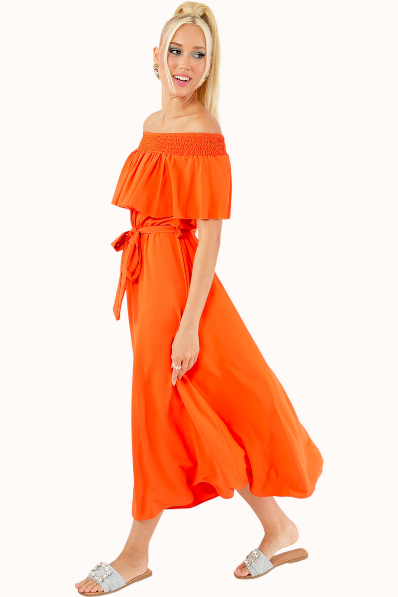 Emily Dress - Orange