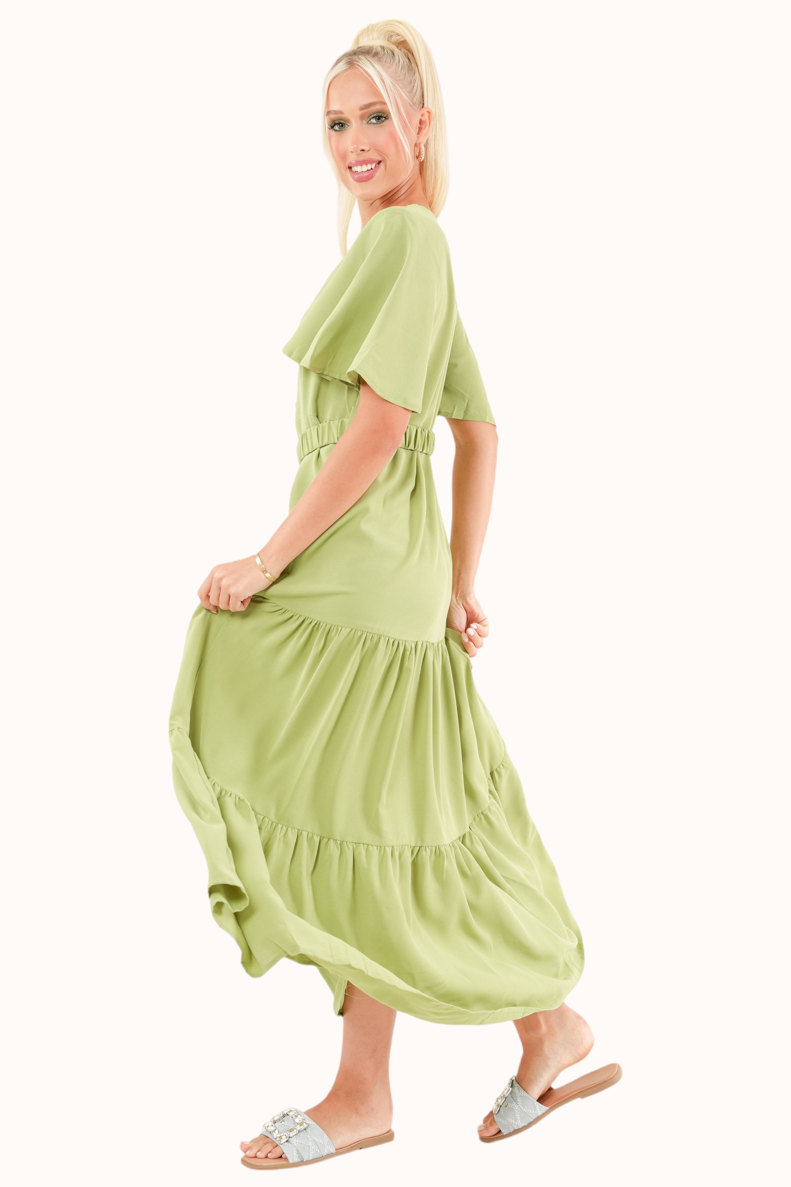 Eugenie Dress - Green