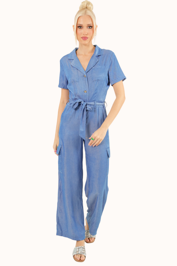 Mandy Jumpsuit - Blue