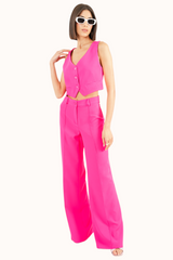 Inna Gilet - Fuchsia