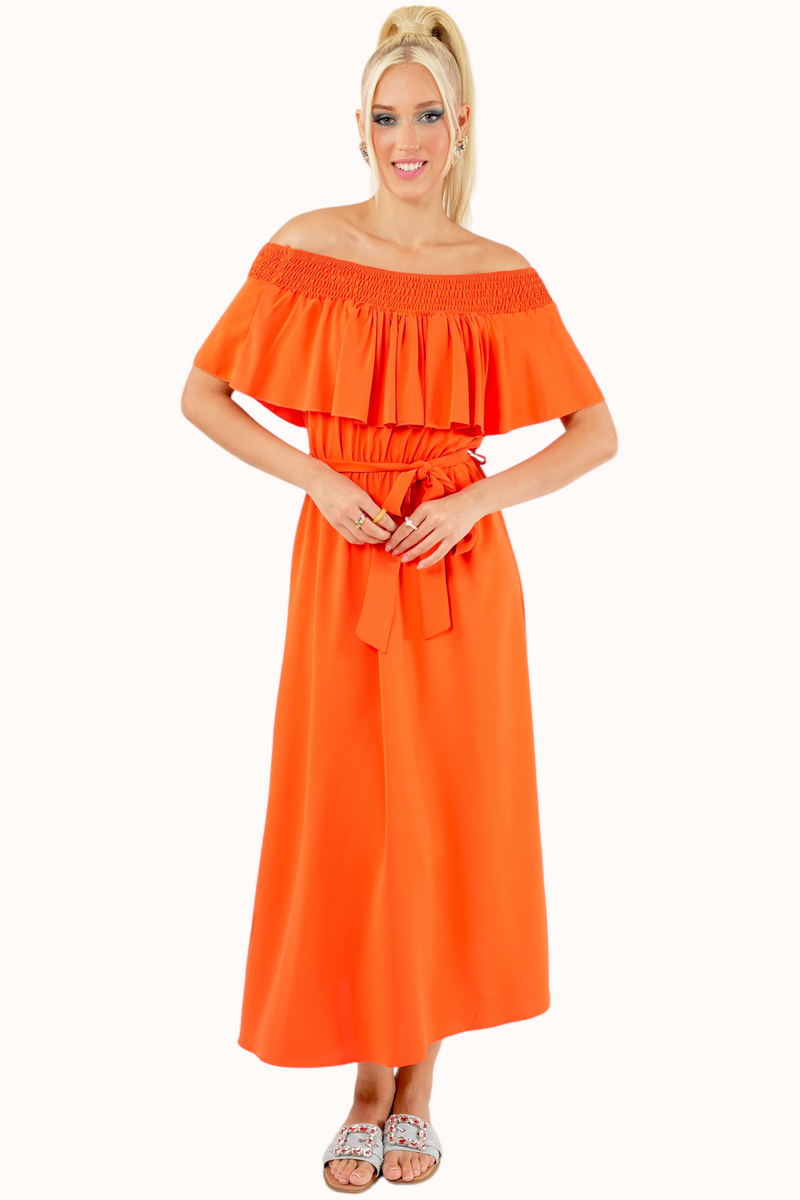 Emily Dress - Orange