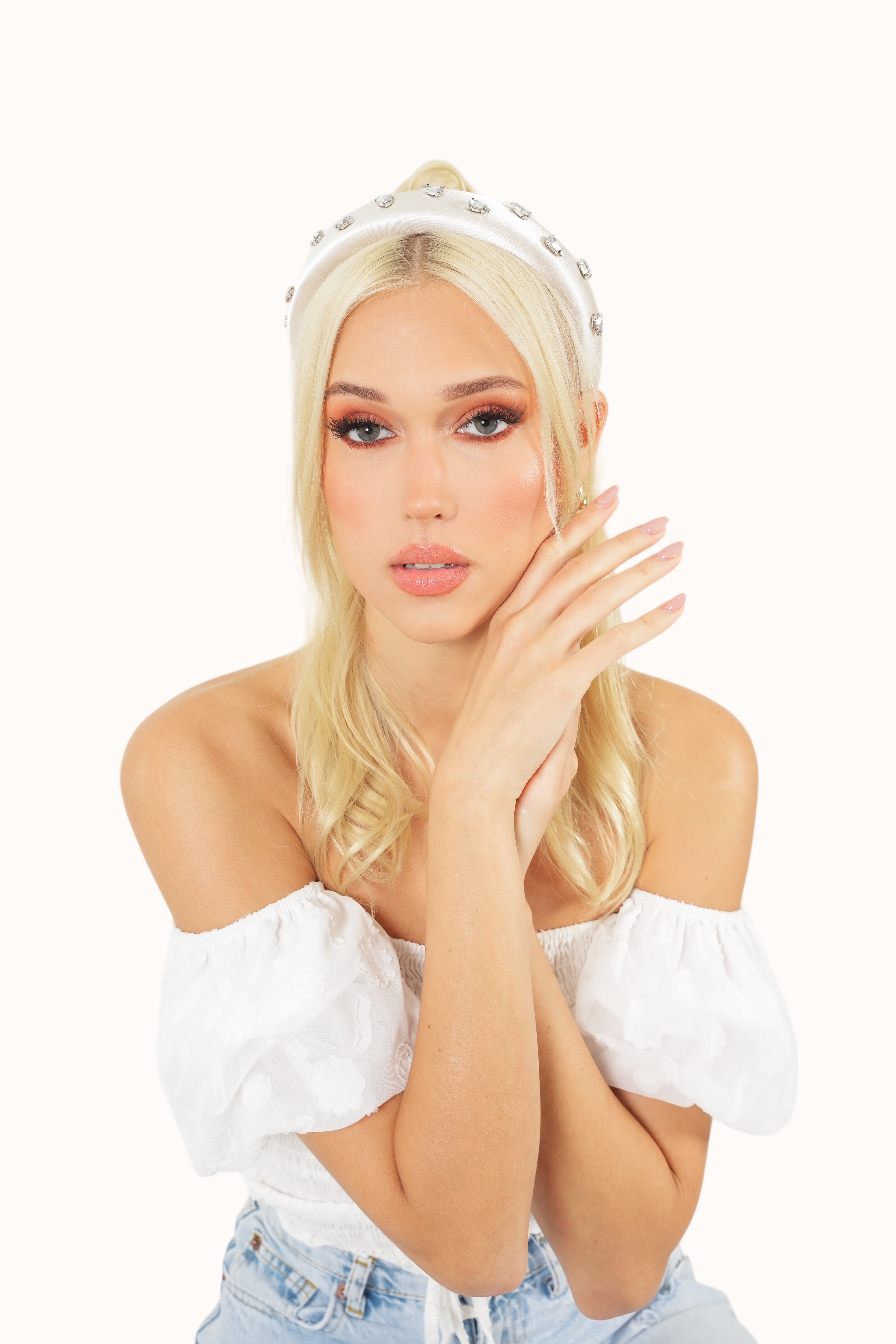 Amanda Headband - Creme