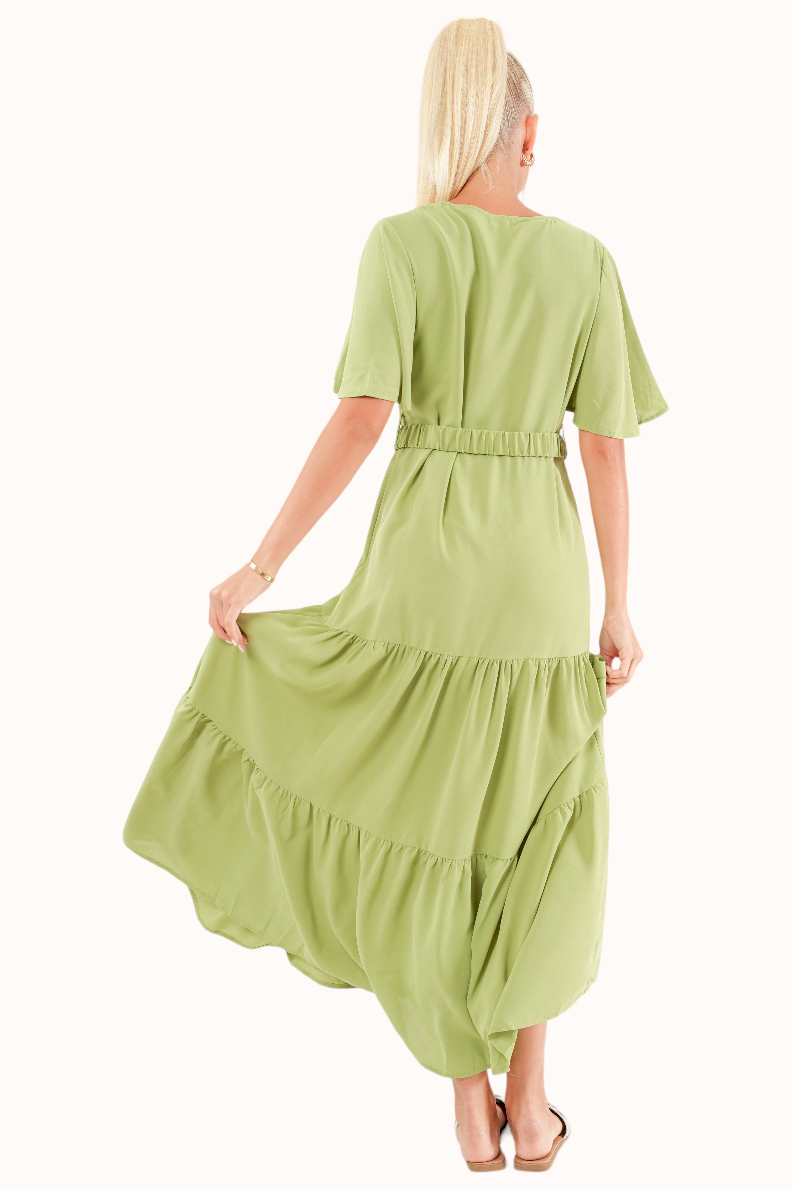 Eugenie Dress - Green