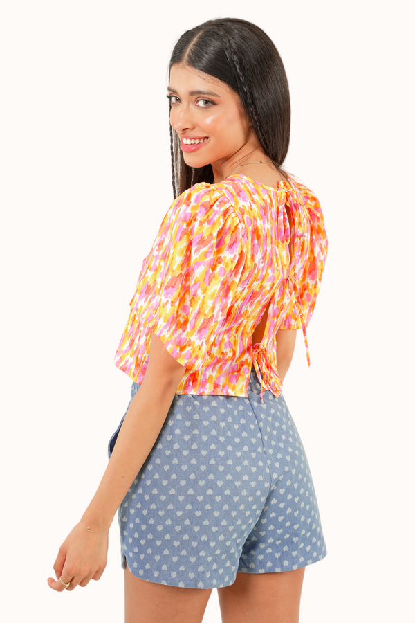 Arina Top - Orange