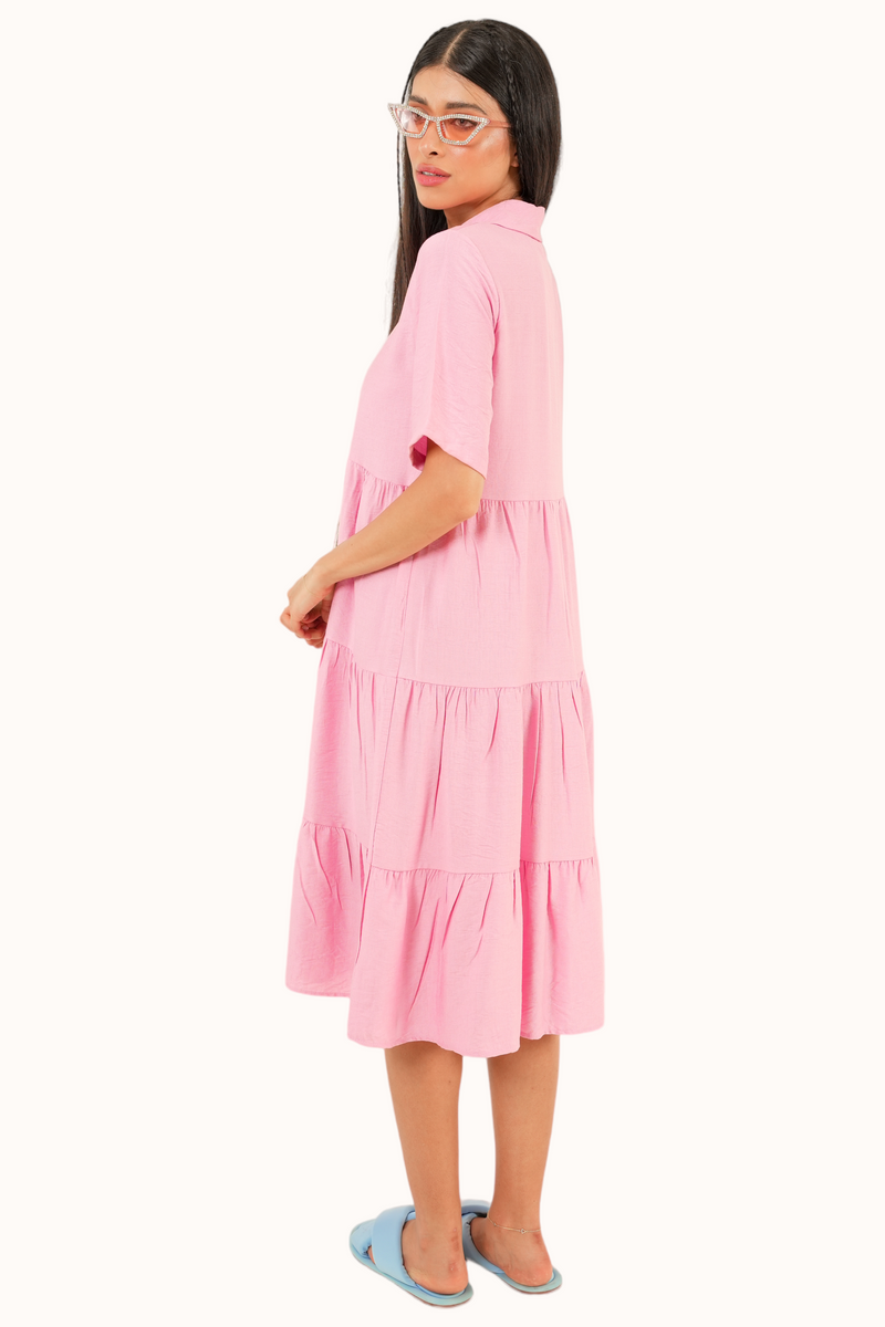 Athena Dress - Pink