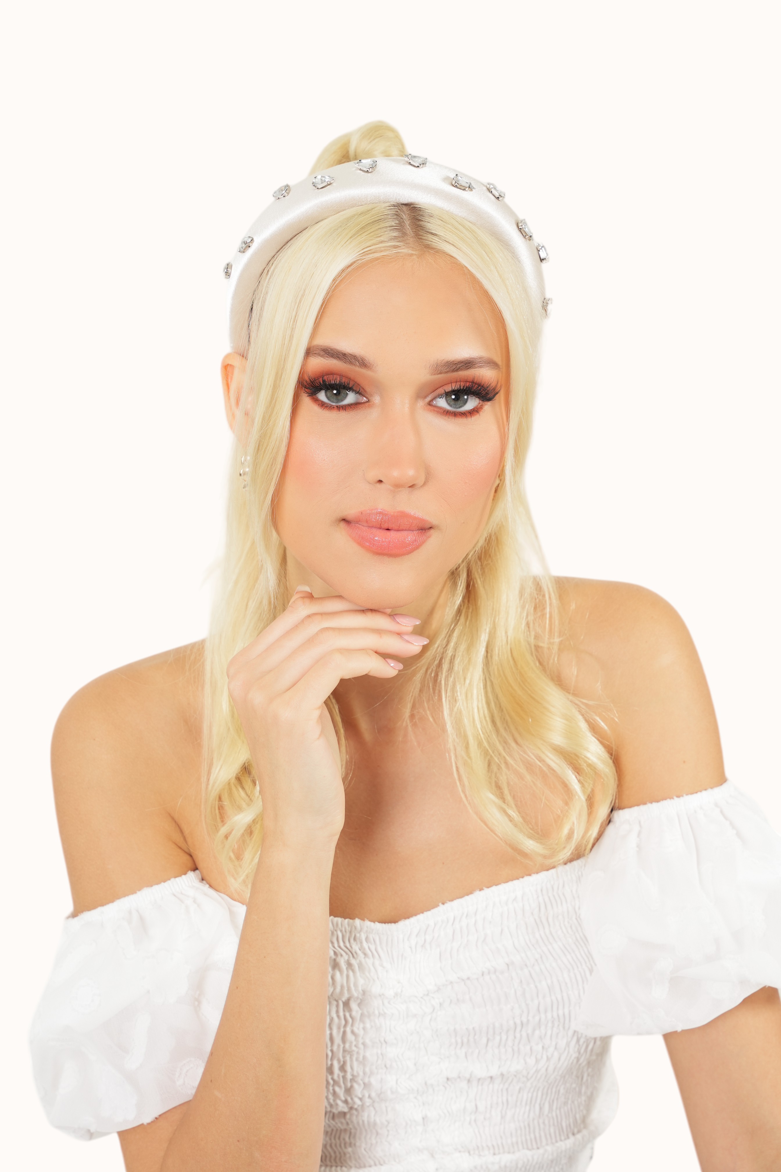 Amanda Headband - Creme