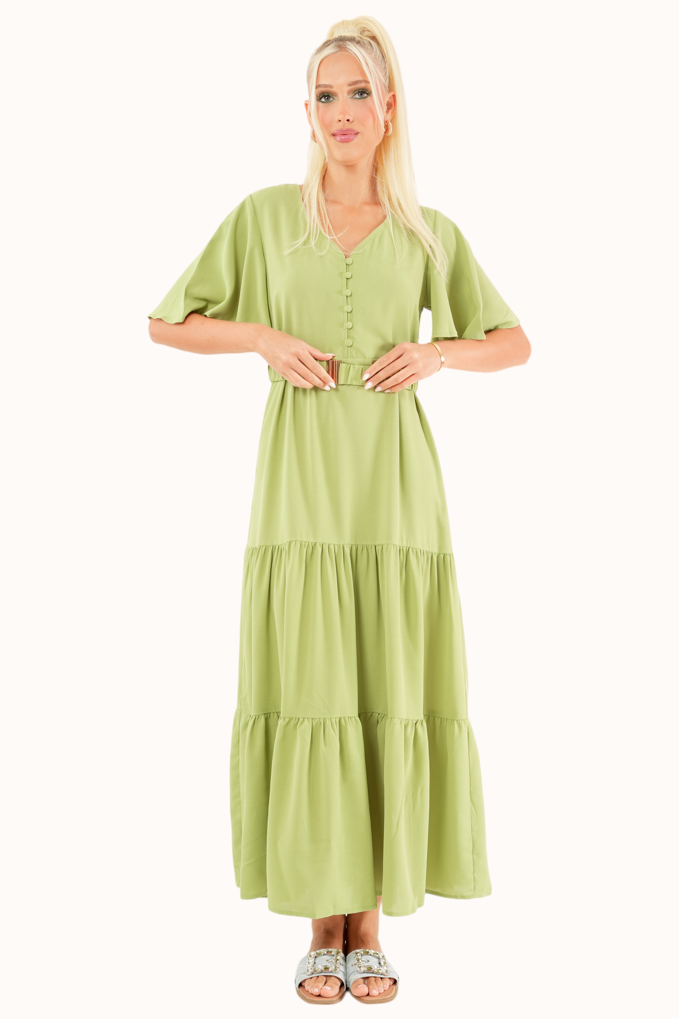 Eugenie Dress - Green