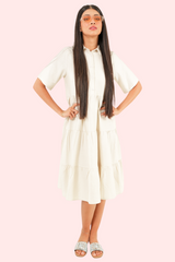 Athena Dress - Beige